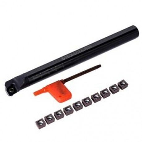 2X (1db S16q-Sclcr09 fúrószár 16mm-es szárú esztergáló szerszámtartó   10db Ccmt0 F2K3