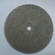 5X (300 mm-es 12 hüvelykes Grit 80 gyémánt bevonatú lapos lapkos korong-csiszoló Sandin W6R8
