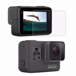PULUZ GoPro kiegészítőkhez edzett üveg film LCD HD képernyővédő fólia   Hou X7G6