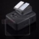 2X (PULUZ GoPro kiegészítőkhez edzett üveg film LCD HD képernyővédő   L1C9
