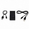 USB akkumulátortöltő Nikon EN-EL12 készülékhez Coolpix S6100 S6200 S6300 S8200 S9200 S5Y1