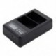 1X (USB-s LCD-töltő En-El15, Nikon D850 / D810 / D800E / D800 / D750 A8E0)