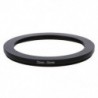 72-58 mm-es kamera lefelé szűrő adapter gyűrű fekete P8N9 V4P7