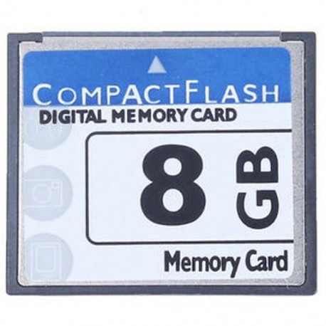 Professzionális 8 GB-os kompakt flash memóriakártya (fehér és kék) I8S3 I1M7