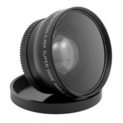 HD 52MM 0,45x széles látószögű lencse makró lencsével a Nikon Sony Pentax 52MM DS F5E2 típushoz