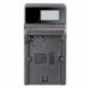 LCD töltő BP-511 BP-511A és EOS 5D 10D 20D 30D 40D 50D Digital Rebe V3I8 típushoz