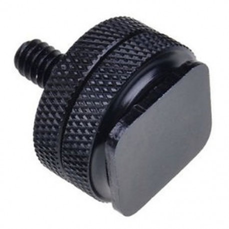Tartós Pro 1/4-es tartós adapter F menetes állványos szán villogó cipő fekete B3I1
