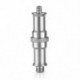2 darab standard 1/4 - 3/8 hüvelykes fémcső átalakító menetes csavarral, Adapter U7Q2
