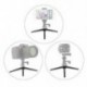 KINGJOY Mini Travel asztali állvány könnyű állvány, KT-30 asztali állvány St G7M7