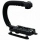 Pro stabilizátor C-alakú tartóvideó kézi fogantyú illeszkedik az R9J4 kamera számára
