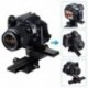 Négyutas fókuszáló sínes csúszókonzol DSLR fényképezőgép makrofókuszfotózásához O7M2