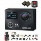 GEEKAM akciókamera K8 Ultra HD 4K WIFI Sport 360VR K8 1080P Dual 2 hüvelykes L C4W6