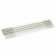 5 db mindkét vége 2 mm-es menetes acél főszelep összekötő rúd, 65 mm hosszú, O5C9