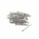 M1.2x16mm 304 rozsdamentes acél hasított csapszeg ezüst hang 50db X7Q4