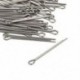 M1.2x16mm 304 rozsdamentes acél hasított csapszeg ezüst hang 50db X7Q4