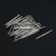 M1.2x16mm 304 rozsdamentes acél hasított csapszeg ezüst hang 50db X7Q4