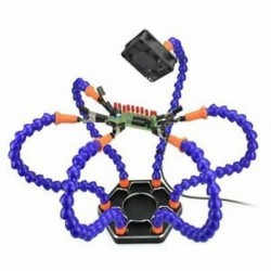 2X (Többforrasztó, kézfogó, harmadik kéznél lévő szerszám 6 db rugalmas karokkal, Fo R8X3