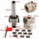 3X (MT2 M10 és 50 mm-es marómaró   10 db APMT1604 keményfém betétkulcs D5Q6