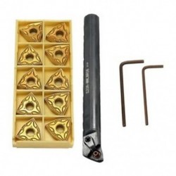 5X (S20R-MWLNR08 eszterga fúrószerszám-tartó, 10 darabos) WNMG080404 D8K4