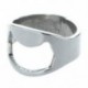 Ötszörös ezüst rozsdamentes acél fém hüvelykujj kulcstartó gyűrű sörösüveg Opene O2C8