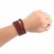 2X (fa imalánc 108 db buddha buddhista Mala karkötő lilaszerű N8V5