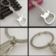 2X (gitár alakú palacknyitó KeyRing nyitók K7W8)