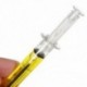 4 db SYRINGE PEN golyóstoll Halloween Party mentő Gag Black Y4P6