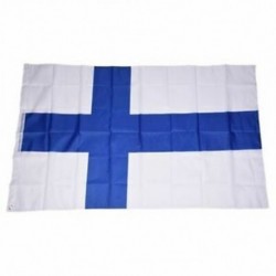 Országos zászló 5 láb x 3 láb - Finnország K6Q6