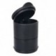Műanyag cigaretta hamutartó fedéllel irodai / otthoni / autó --- fekete Y2S1