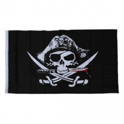 Kalóz zászlók karibi koponya fej koponya kalóz csontváz saber Jolly roger 1 I3U2