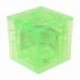 Rózsaszín - Műanyag köbméter labirintus bankmegtakarító érmegyűjtő tok, 3D puzzle (Gr U9S6