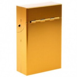 2X (mágneses King méretű fém-alumínium zseb cigaretta-cigaretta cigaretta doboz Cas F1Y3