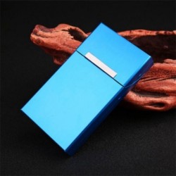 2X (ultravékony kreatív személyiségű cigarettatok vékony fém csúszó cigaretta F5R8