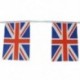 2X (Union Jack Bunting 9 méter / 30 láb hosszú, 30 zászlóval Q7X5)
