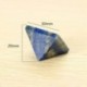 Természetes Lapis Lazuli kristály piramis torony 3 cm-es gyógyító ajándék otthon L2T5