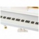 Carillon Music Box Music Box Grand Piano fehér balerina New Y9Z9 G8J7