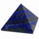 2X (természetes Lapis Lazuli kristály piramis torony, 3 cm-es energiagyógyító ajándék otthon K0O2