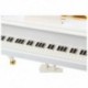 Music Box Zene Box Music Box Zongora Fehér Balerina Új KL E8Q8 J4K5