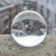 4X (átlátszó üvegből készült kristálygömb gyógyító gömbfotózás, a Lensball DecorM8F3 fotós kellékei