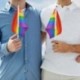 9X (16 darab szivárvány zászló meleg büszkeség zászlók leszbikus béke Lgbt szivárvány zászló B L3T3