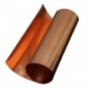 2X (2 x 1 M hosszú rézlemez Fémlemez 99,95% tisztaságú T8T3)