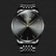 2X (DOM férfiak nézi a Top Brand Luxury Quartz karóra alkalmi kvarc órát Alloy Me A4U3
