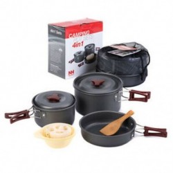 Naturehike kültéri étkészlet kemping túrázás 1 konyhai készlet 4 az 1-ben Picnic Fo C3N0