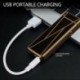 4X (Új frissített vágott tészta érintő USB újratölthető öngyújtó, láng nélküli ElectR6I2