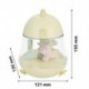 2X (Carousel Music Box, Press Sensor LED éjszakai fények USB töltéssel, 7 C G4B1