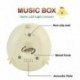2X (Carousel Music Box, Press Sensor LED éjszakai fények USB töltéssel, 7 C G4B1
