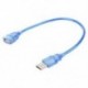 1X (Z2I3 rövid USB 2.0 A dugaszos és férfi dugaszoló kábel)