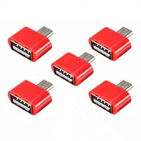 5db ÚJ Micro-USB aljzat USB 2.0 aljzathoz mini mini adapter OTG átalakító Q7D7-hez