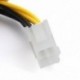 ATX 4 tűs aljzat - EPS 8 tűs dugaszoló tápkábel adapter CPU teljesítmény D8M9 E3R9 S7L4