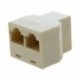 RJ45 háromutas hálózati kábeltávolító-hosszabbító dugaszoló csatlakozó K1S6